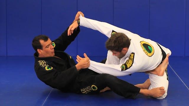 DLR (De La Riva) basic sleeve sweep