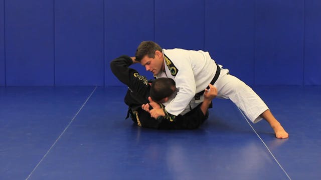 Brabao Choke from half guard variation