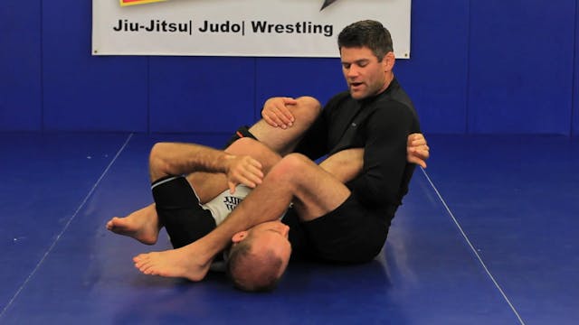 Twisted armlock option from the mount...