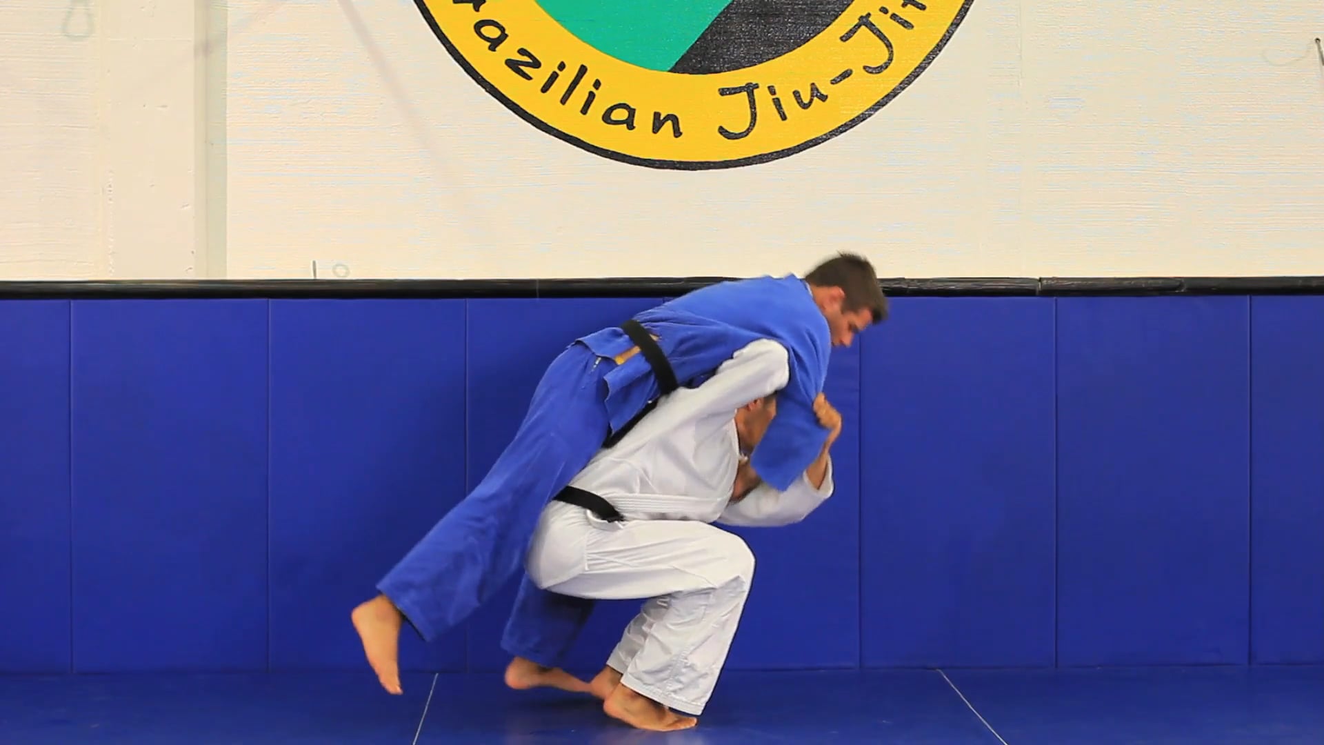 Morote seio nage ( Two handed shoulder throw)