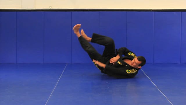 Side falling technique