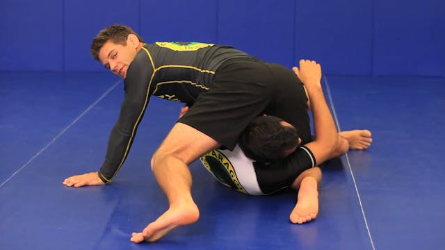 Kimura (bent armlock) off knee belly position