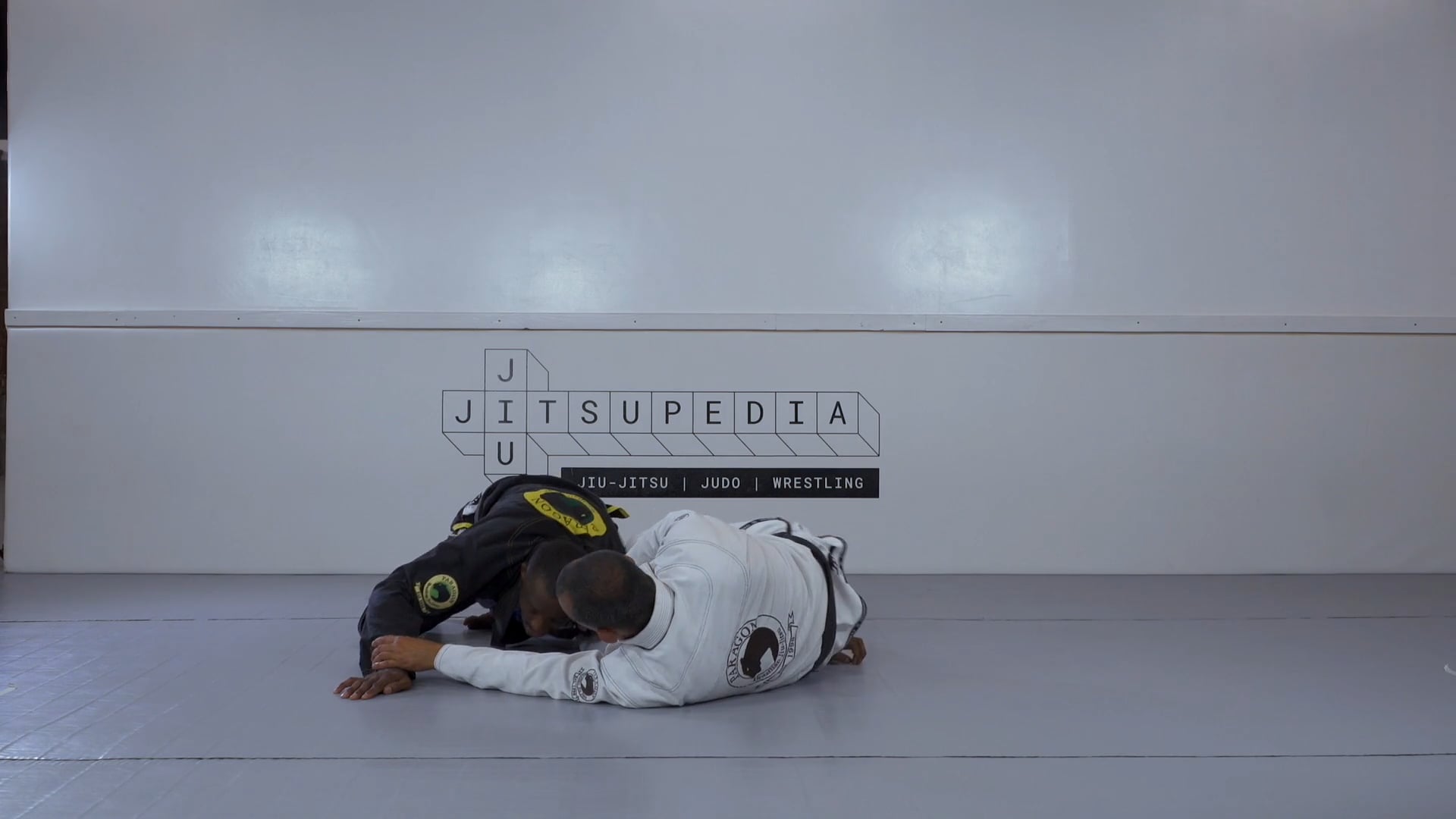 Defending the leg scoop from the half spider