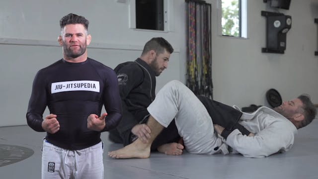 Defending the straight ankle lock