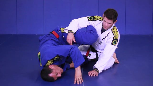 Bump over sweep from quarter guard