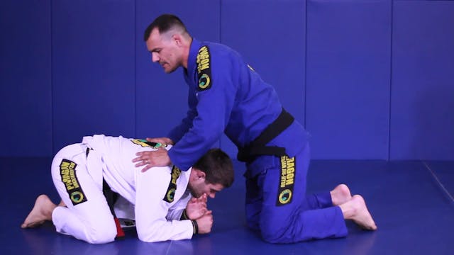 Brabao choke from front headlock