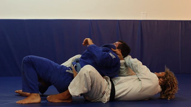 Arm drag to lapel variation choke