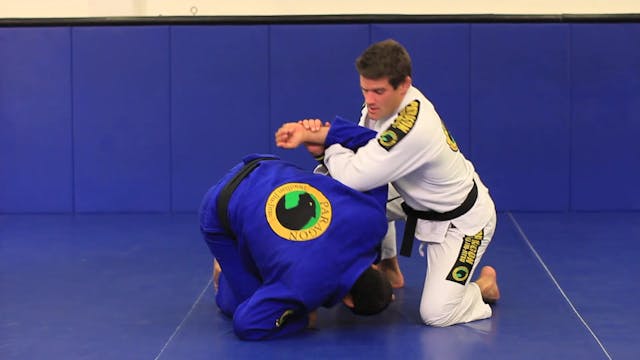 Kimura reversal from turtle position