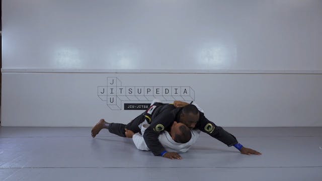 Half Guard leg lever sweep and underh...