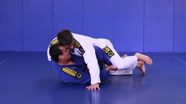 Trap arm roll under sweep from butter...