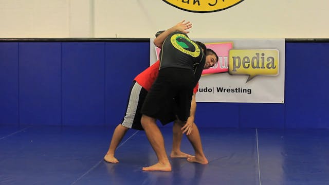 Knee block from underhook wrestling t...