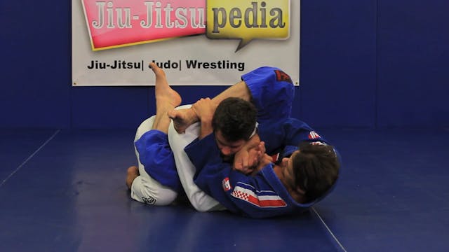 Shoulder lock from the closed guard