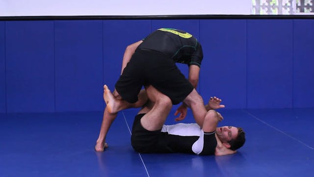 X guard back sweep