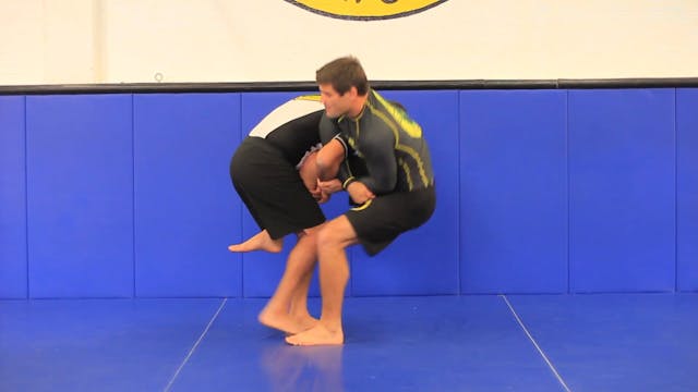 Kimura counter to single leg takedown