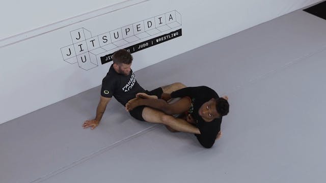 X Guard to Quick Ankle Lock