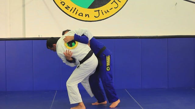 Self defense (double lapel grab)