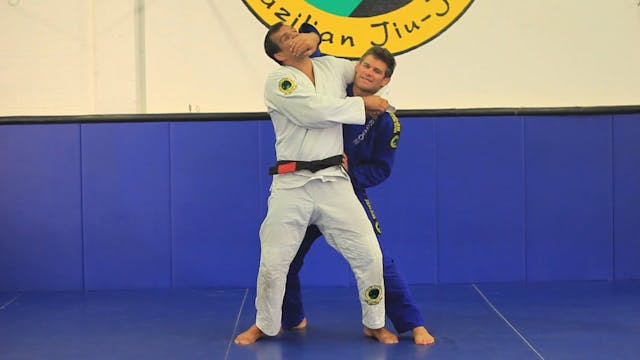 self defense (standing headlock)