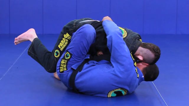 Arm drag to overhead sweep from close...