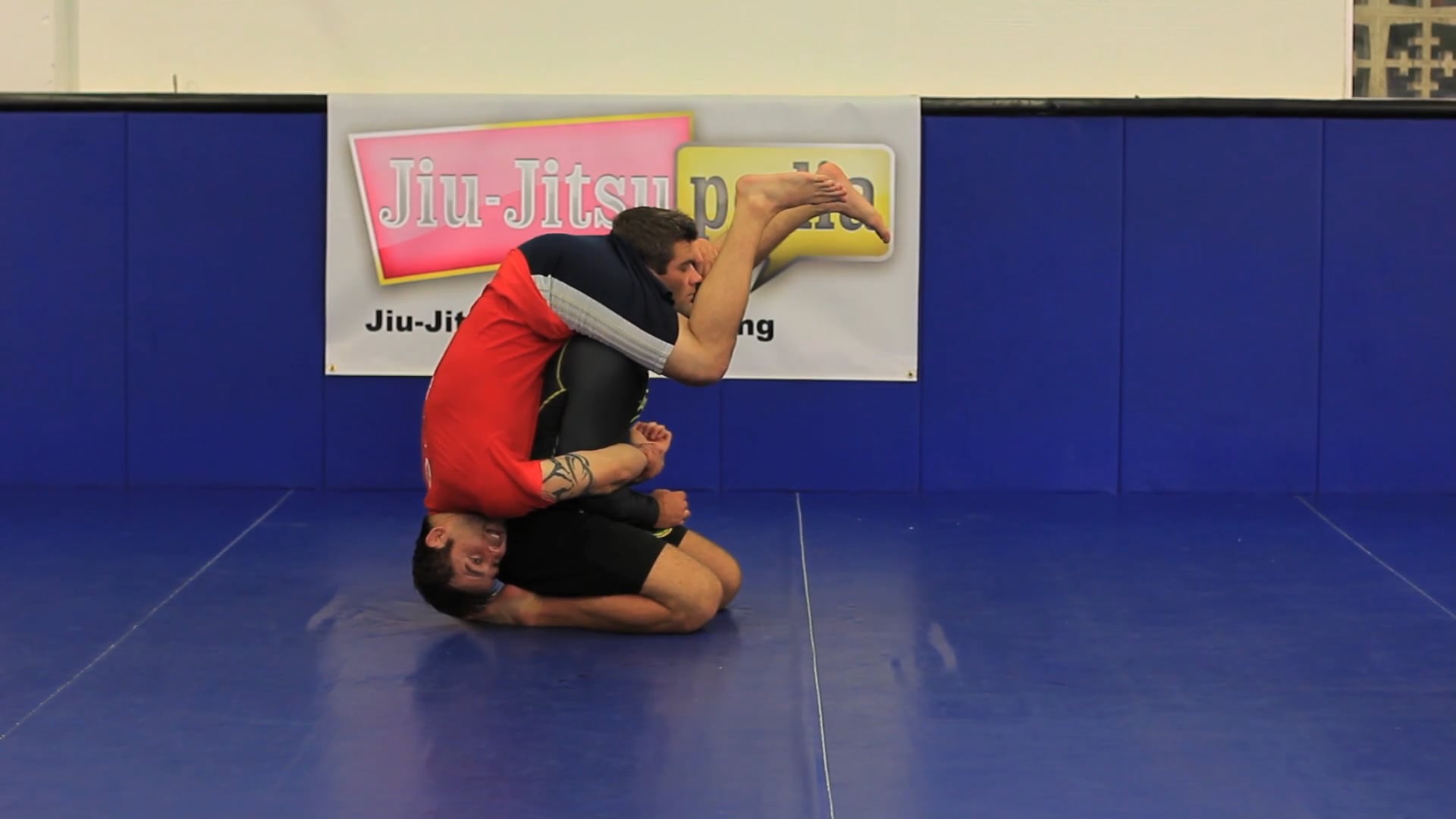 Counter to the Iranian wrestling takedown