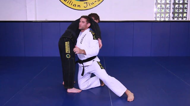 Snap down double for BJJ