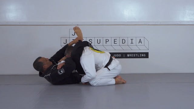 Triangle choke closed guard