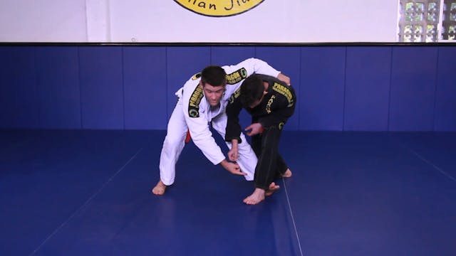 2 on 1 to ankle pic with the gi