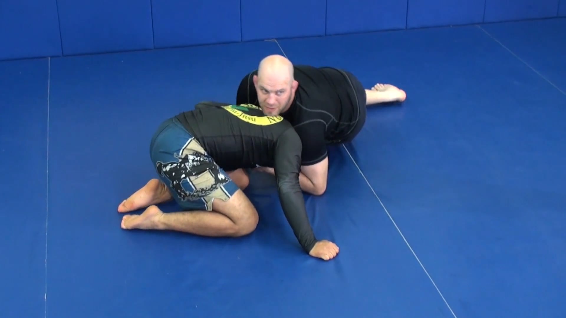 Guillotine combinations off opponents defense