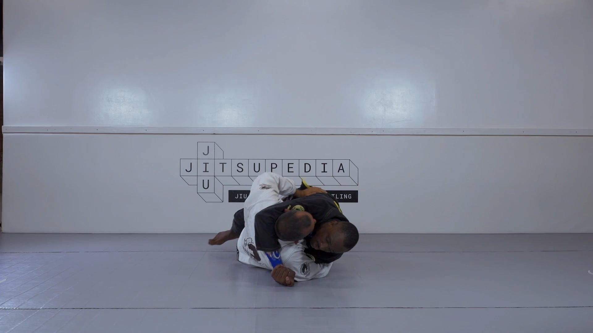 Half Guard knee lever sweep