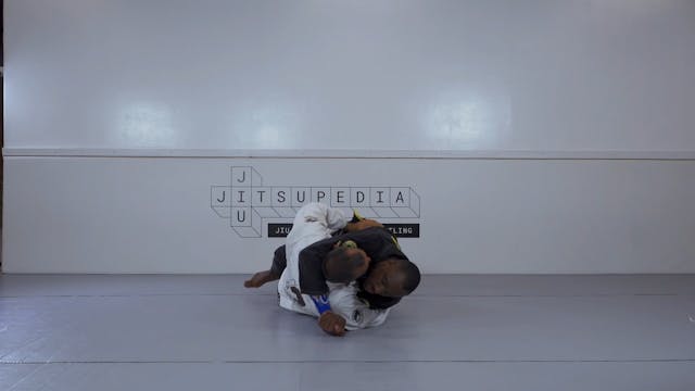 Half Guard knee lever sweep