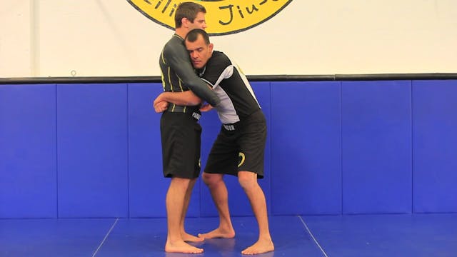 wrestling defense (body lock)
