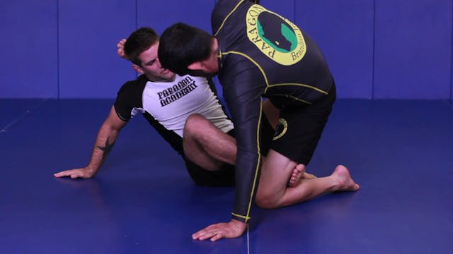 X guard stand up sweep