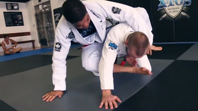Toe Hold from Upside Down Guard - Andre Galvao