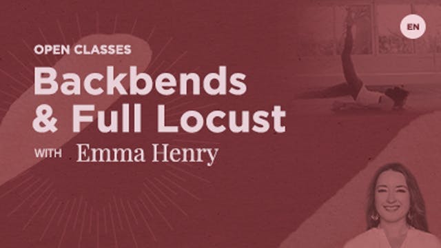 Open Class - Full Locust with Emma Henry