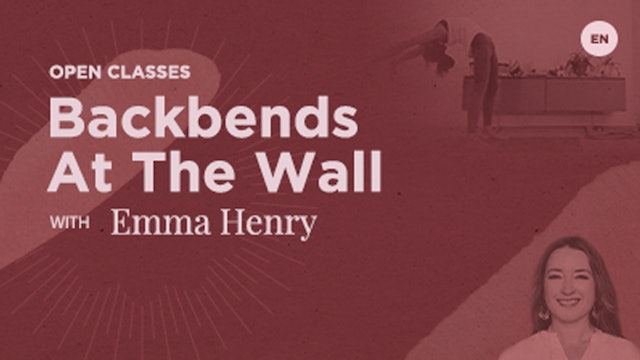 [Live] Backbends at the Wall with Emma Henry