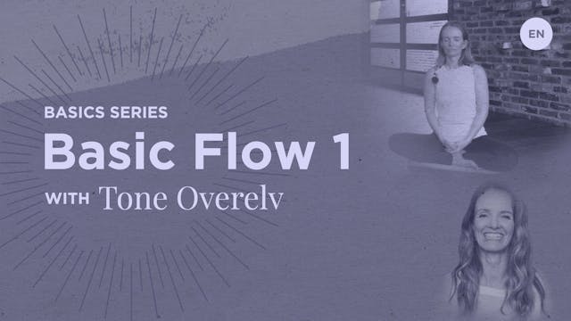 65m 'Basic Flow 1' Class - Tone Overelv