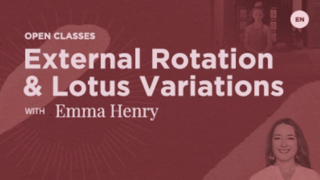 [Live] Open Class with Emma Henry