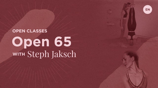 65min Open Class - Steph Jaksch (in English)