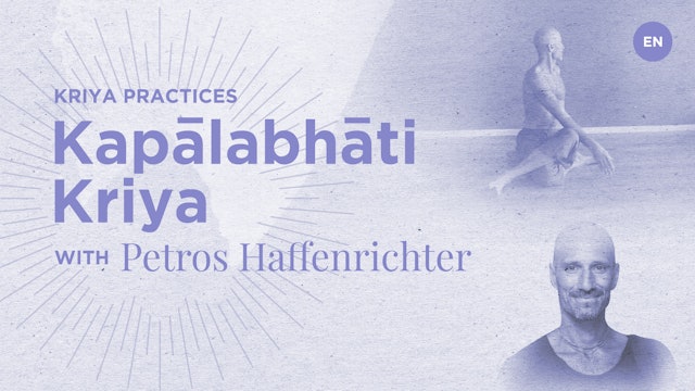 20min Kapalabhati Kriya Practice - Petros Haffenrichter (in English)
