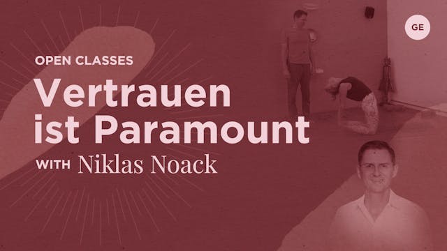 60m Open 'Vertrauen ist Paramount' - Niklas Noack