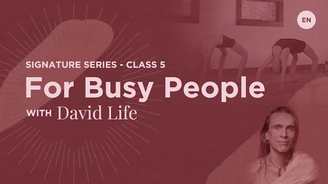 Signature Class 5: For Busy People wi...