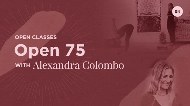 75min Open Class - Alexandra Colombo (in English)