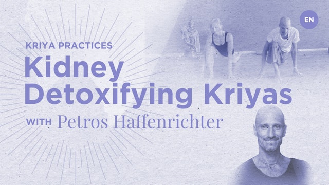 15min Kidney Detoxifying Kriyas - Petros Haffenrichter (in English)