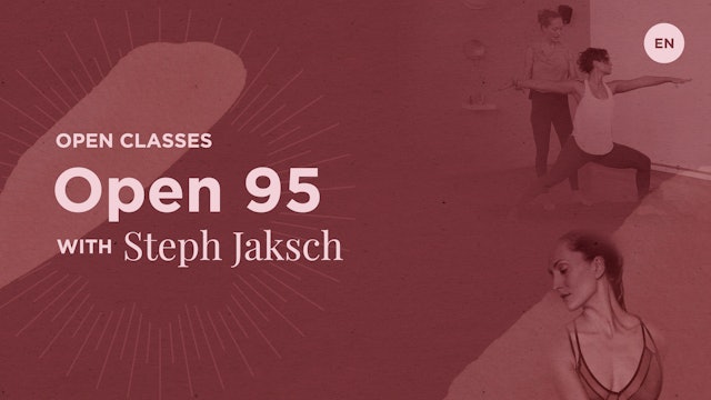 95min Jivamukti Open Class - Steph Jaksch (in English)