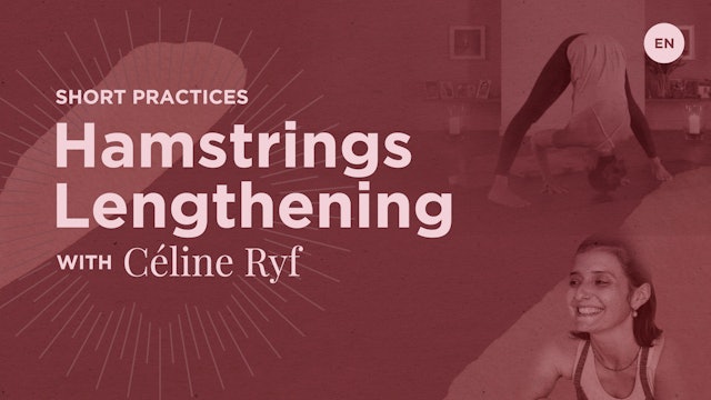 15m Practice 'Hamstrings' - Celine Ryf