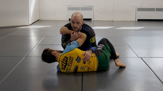 Using the Claw Grip to Take the Back VS Side Control