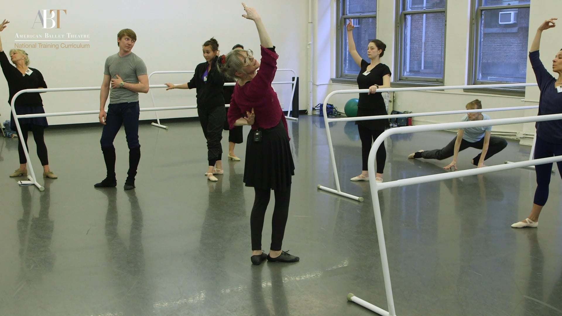 Bournonville Technique Class for Teachers with Dinna Bjørn