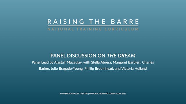 Panel Discussion on Frederick Ashton'...