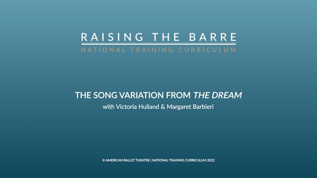 The Song variation from THE DREAM
