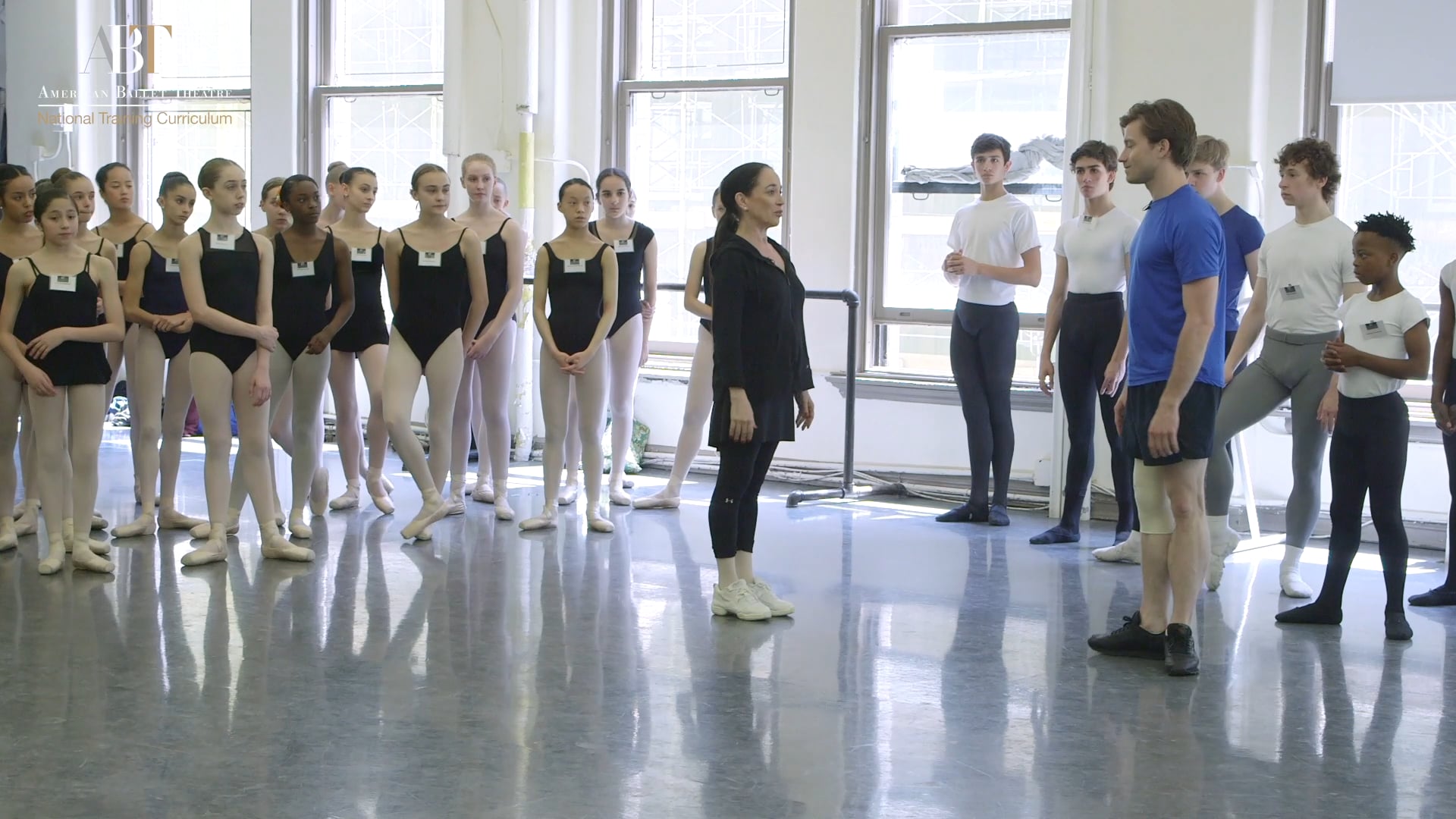 La Sylphide Mime for Students with Petrusjka Broholm and Alban Lendorf
