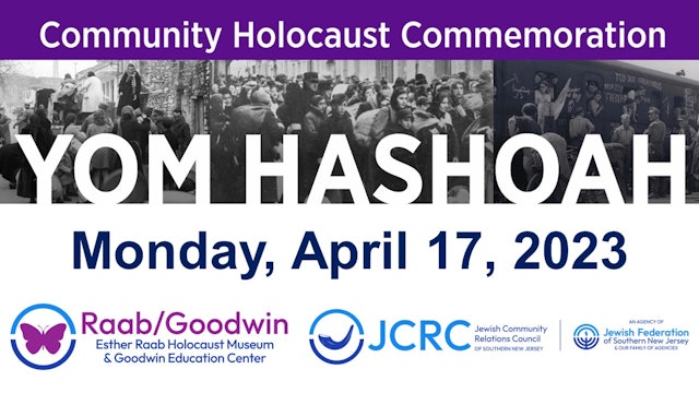 2023 Yom Hashoah Community Commemoration 